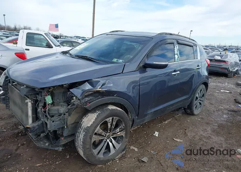 2011 Kia Sportage Ex z USA, uszkodzony, nr VIN KNDPC3A23B7049534